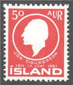 Iceland Scott 335 Mint